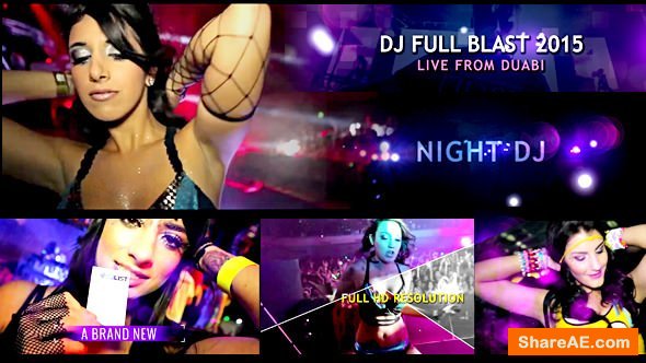 Videohive DJ Full Blast 100
